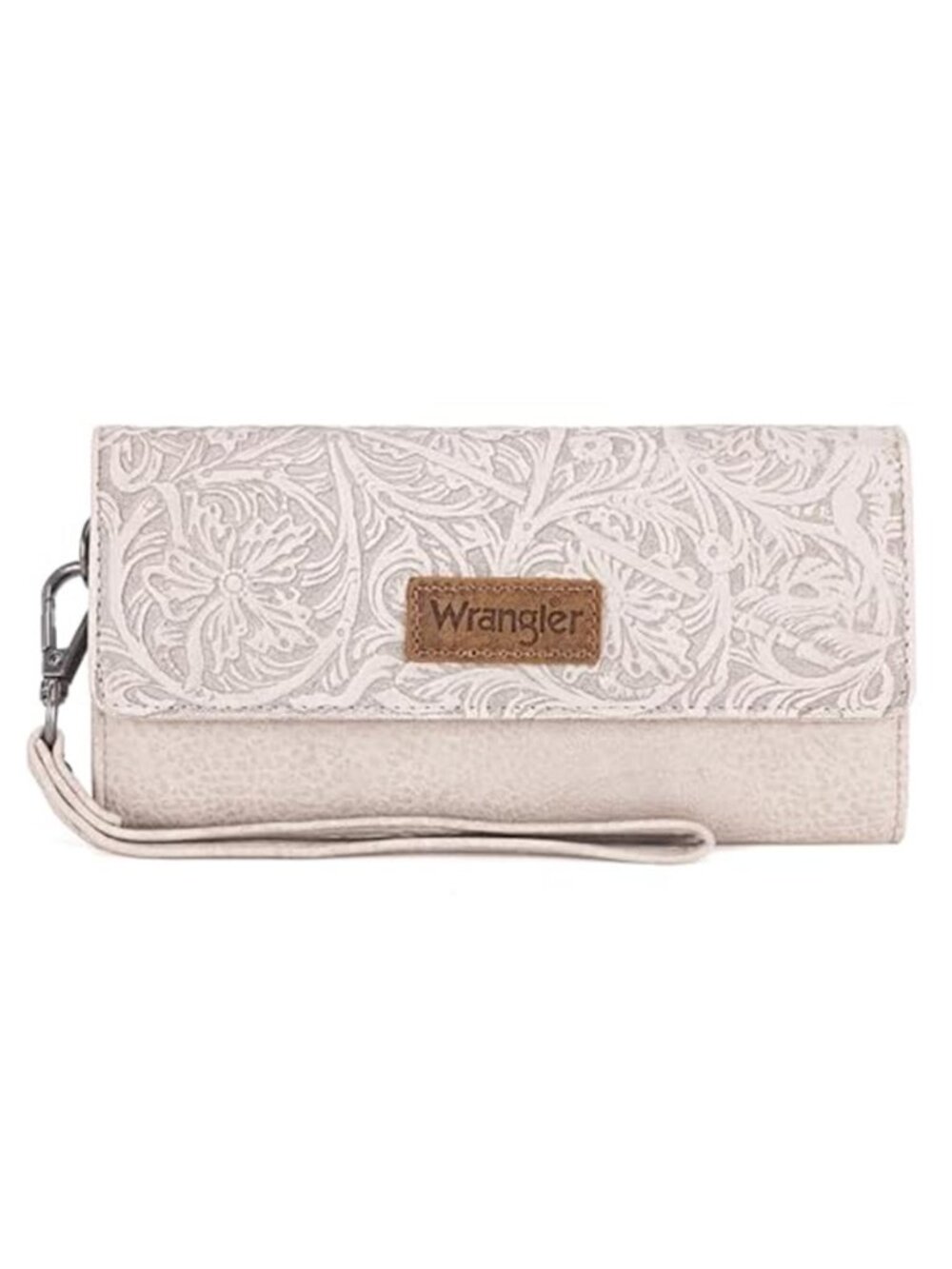 Womens RFID Wallet Vegan Leather Clutch Card Holder Zipper Coin Wrist Strap